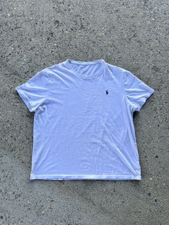 Polo Ralph Lauren T-Shirt white cotton size XL used