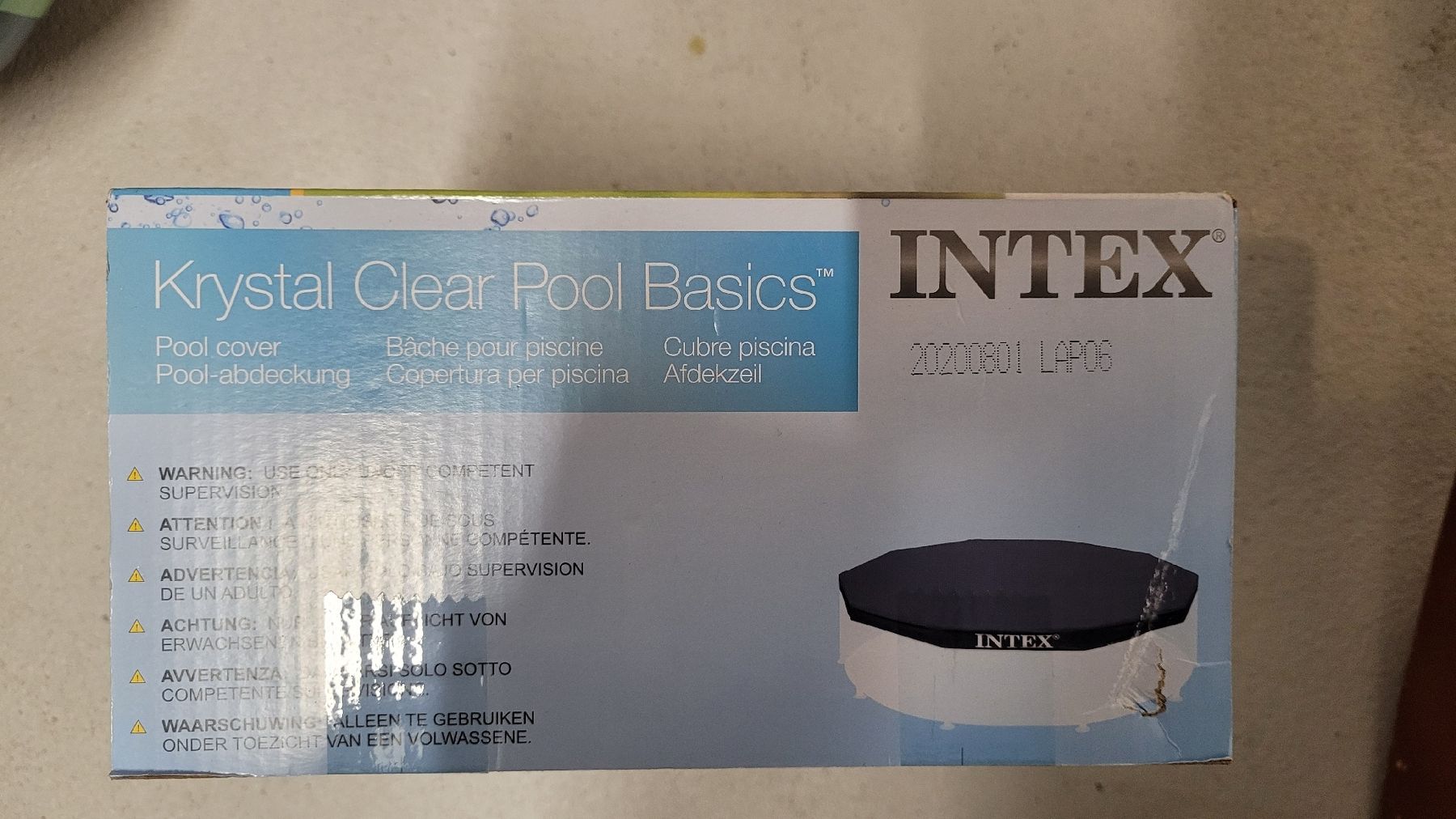 Intex Piscine: Abdeckung für Rundpool, 305cm – Nuovo e nell'imballaggio originale da Hellbühl venduto da the-brain