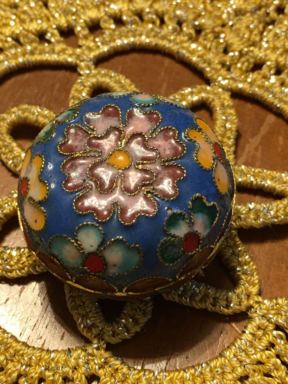 Tutte le decorazioni: Pillendöschen, Cloisonné – Usato da Eich venduto da Jokove63