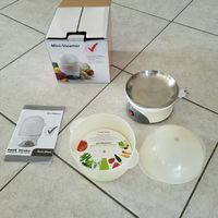 Mini-Steamer Betty Bossi mit Verpackung, neuwertig