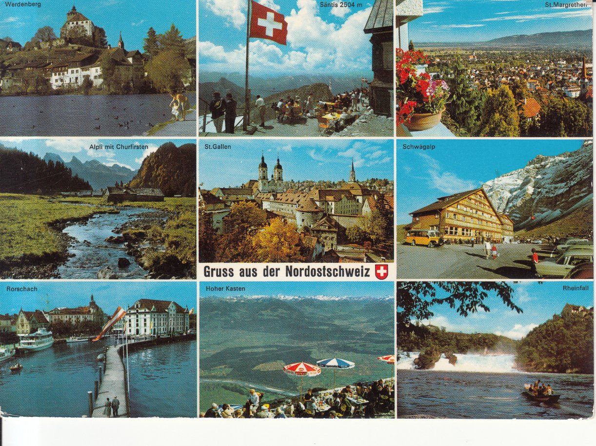 Cartoline postali: Nordostschweiz 1969 – Usato da Bürglen TG venduto da StampGraf