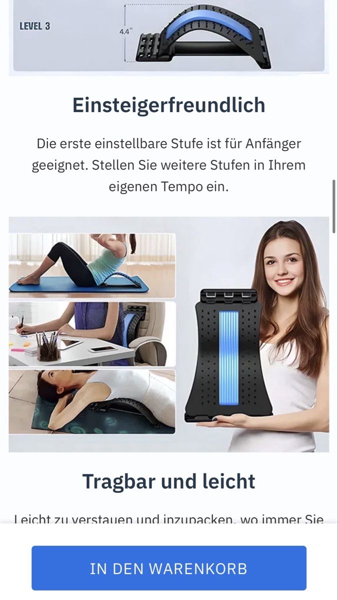 Medizinische Geräte: Rückenstrecker – Gebraucht aus Niederbüren von Oetschli 2