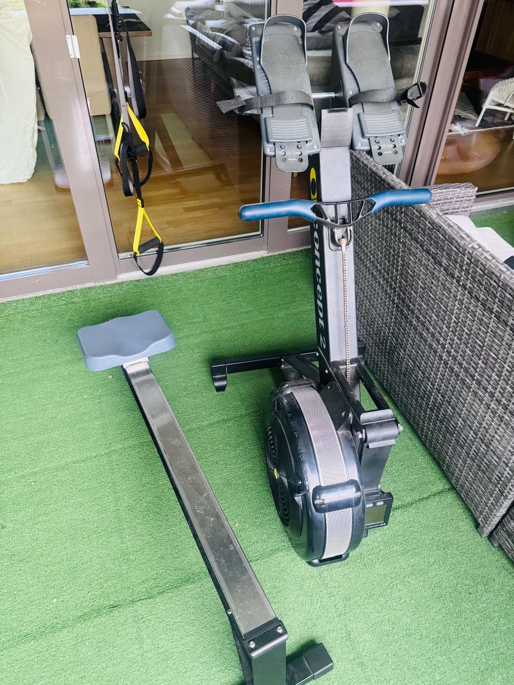 Hometrainer: Concept 2 Rowing Machibe – Usato da Rüschlikon venduto da san_h7fs 2