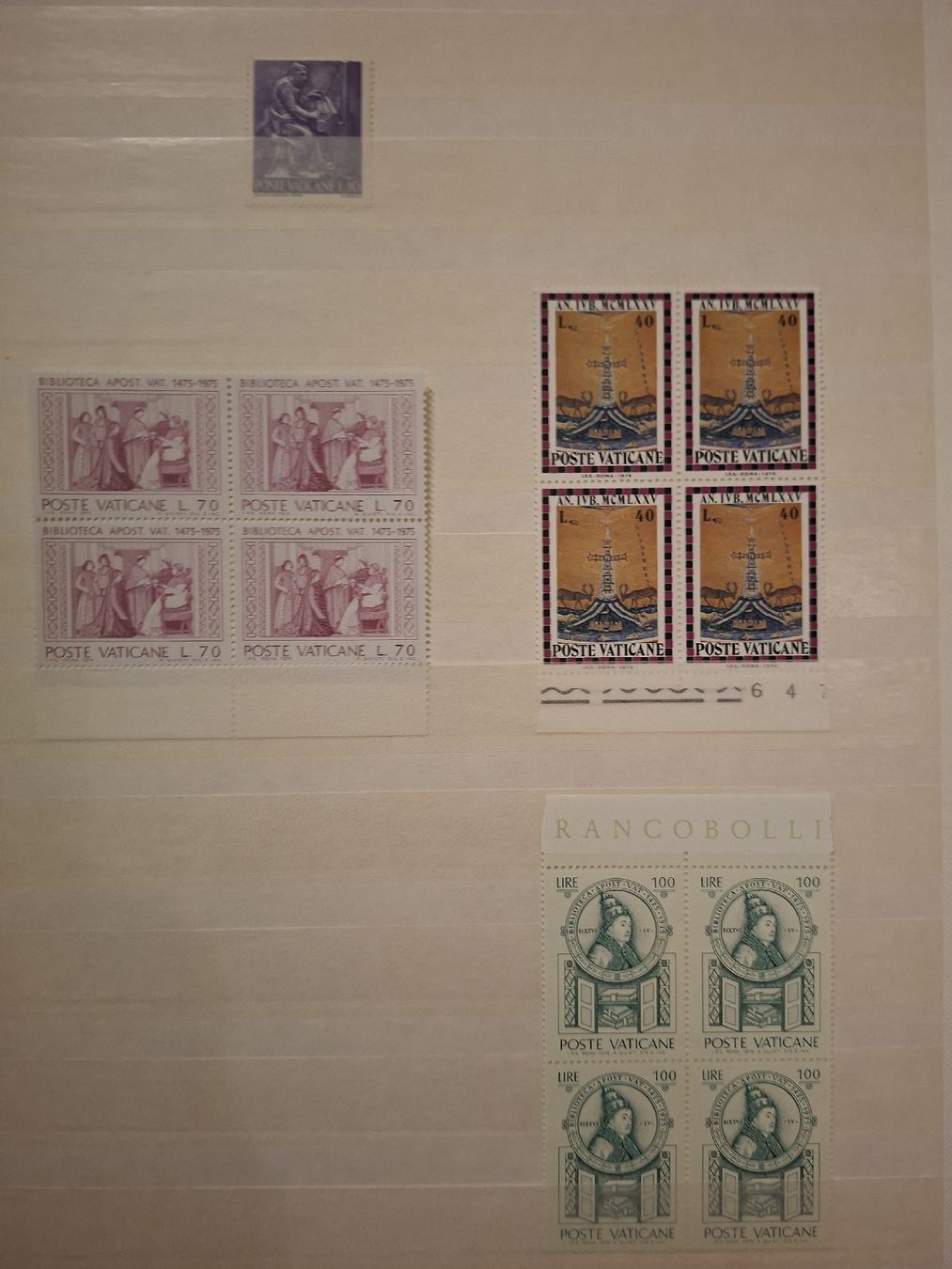 Tous les timbres: Sammlung Vatikan alles abgebildet – D'occasion à Balgach par SIMEON27 4
