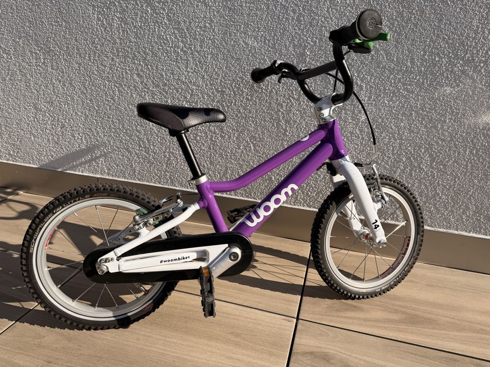 Kinder woom 2 Bike 14 Zoll Räder (3-4.5J, 95-110 cm) (Gebraucht) in ...