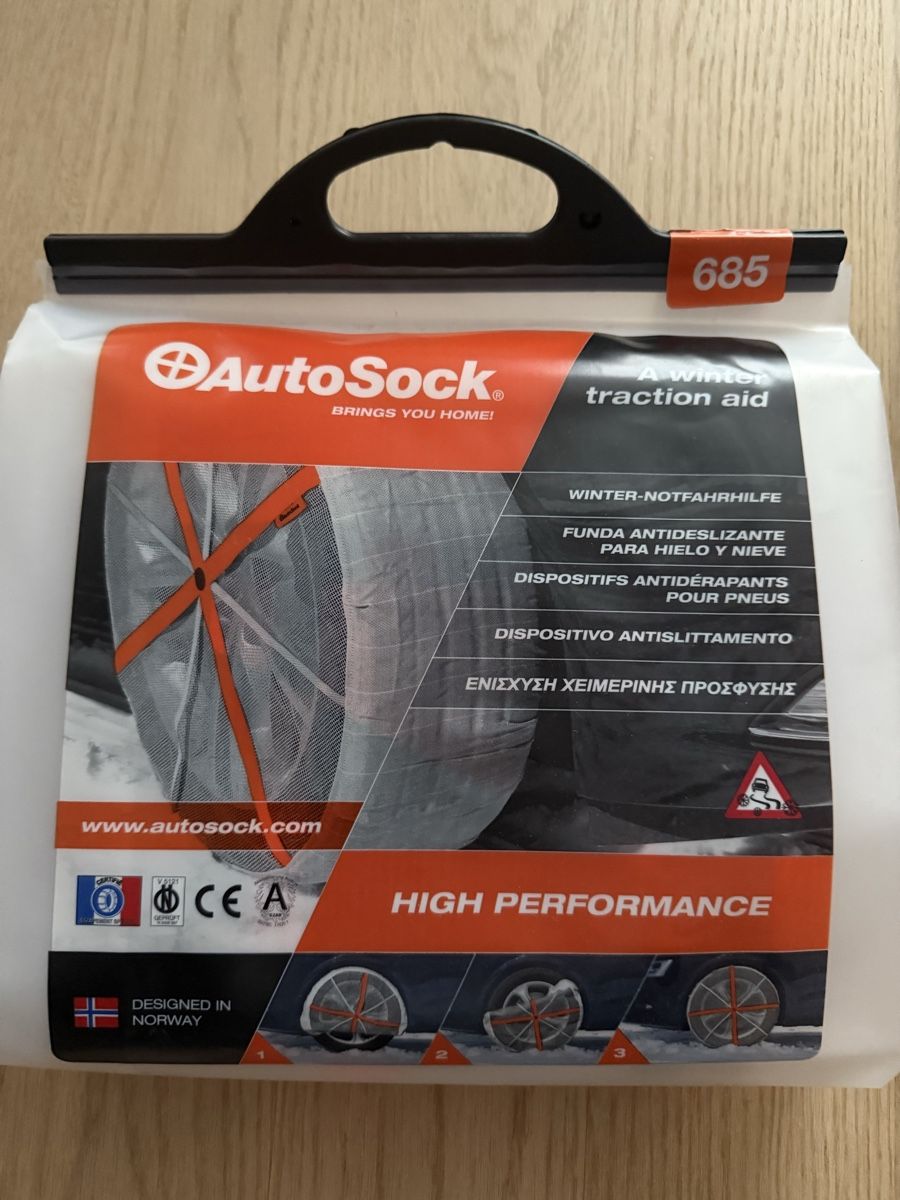 Catene da neve: AutoSock Schneesocken - Winter-Notfallhilfe – Nuovo e nell'imballaggio originale da Kaisten venduto da korba2