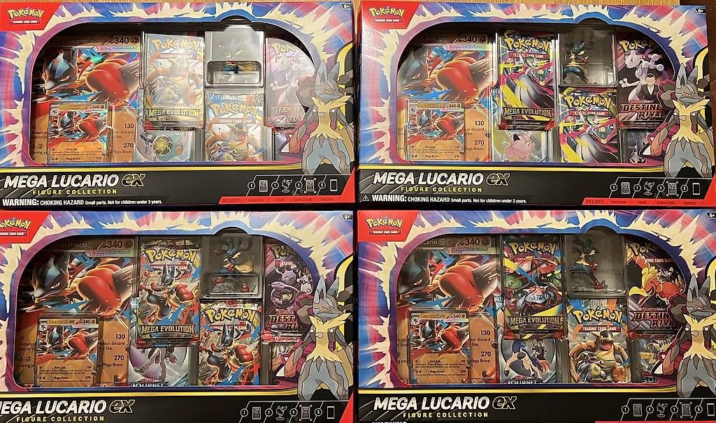 Pokémon Carte collezionabili: Pokémon Mega Lucario ex Figure Collection – Usato da St. Gallen venduto da AOCards 1