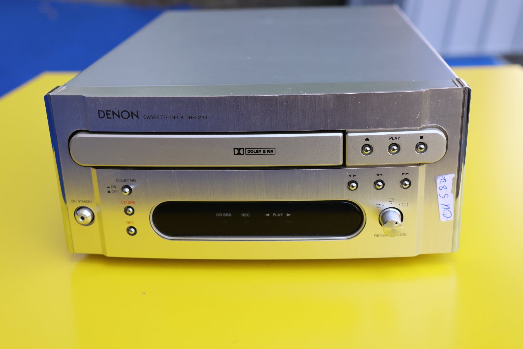 Denon Registratori: Denon DRR-M33 Tape Deck Single Autoreverse – Usato da Benglen venduto da Disney5