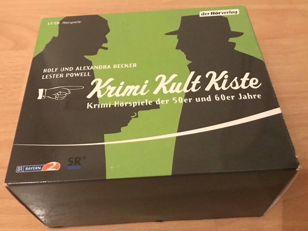 12 CD Krimi Kult Kiste Krimi Hörspiele der 50er & 60er Jahre Kaufen