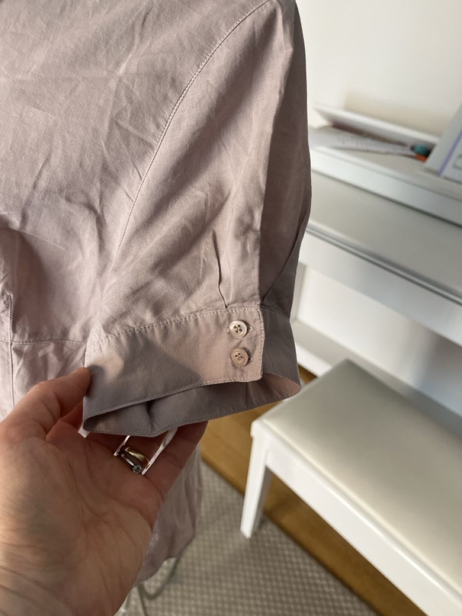 Cyrillus Camicette: Bluse kurzarm, Flieder, Cyrillus, 40 – Usato da Solothurn venduto da Bobesch08 2
