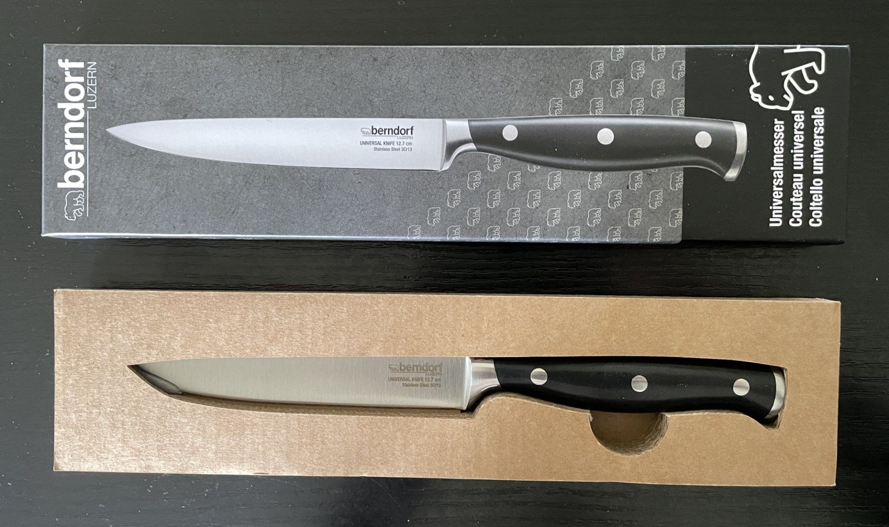 Berndorf Coltelli da cucina: Universalmesser BERNDORF Messer Universal Küchenmesser – Nuovo e nell'imballaggio originale da Oftringen venduto da allesmeins 3