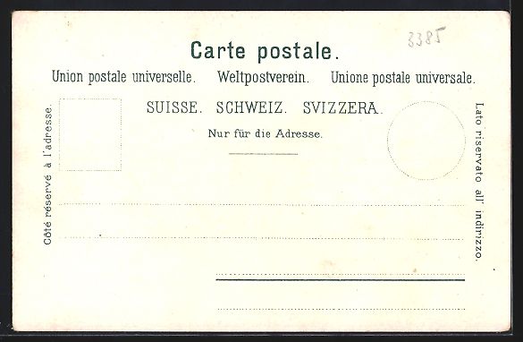Cartoline postali: Werdenberg, Teilansicht mit Bergpanorama – Usato da Berlin venduto da bartko-reher 1