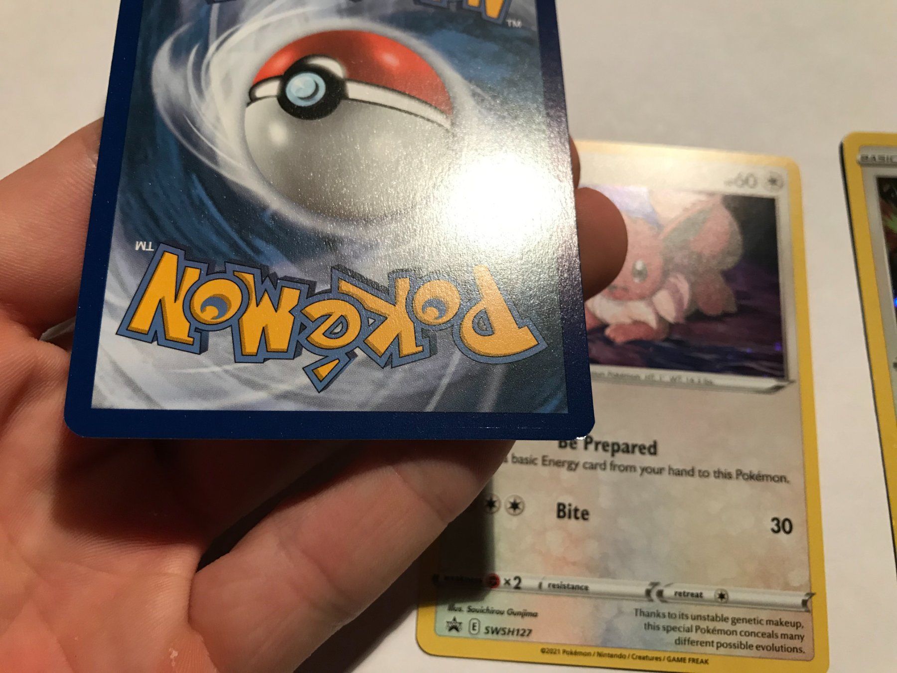 Pokémon Sammelbilder & Trading cards: Eevee holo Set EN – Gebraucht aus Hagendorn von Pokecollectorch 9