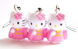 Hello Kitty: 1x pendentif 3D Kimono