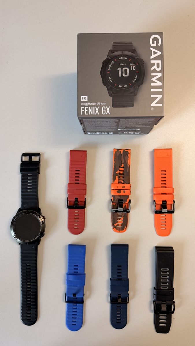 Garmin Smartwatch: Garmin Fenix 6X Pro Smartwatch – D'occasion à Möhlin par Goldenear