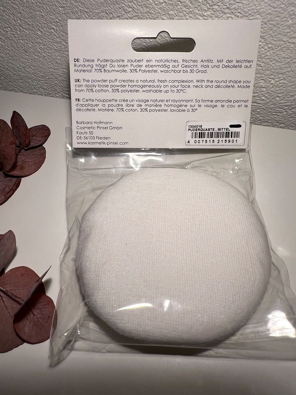 Make-up: Puderquaste mittel - Barbara Hofmann – Nuovo e nell'imballaggio originale da Vaduz venduto da NotNeeded 1