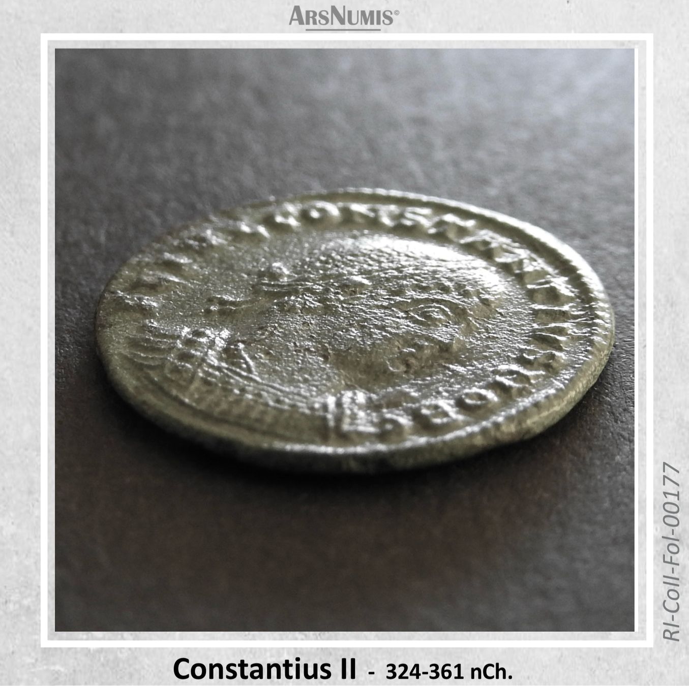 Tutti le monete: Römische Münze - Constantius II – Usato da Oberwil b. Zug venduto da ArsNumis 2