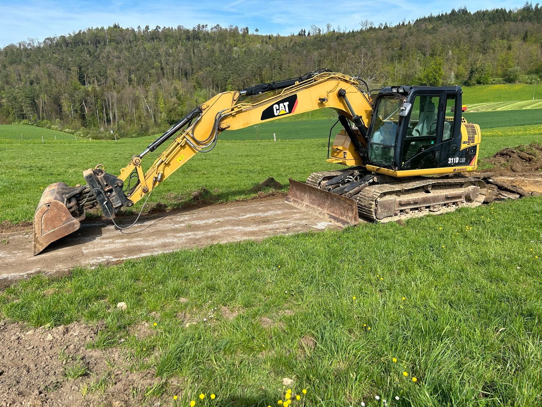 CAT 311D Bagger, Top Zustand, wenig gebraucht, sofort! (Gebraucht) in ...
