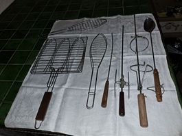 Grill Besteck Sammlung 