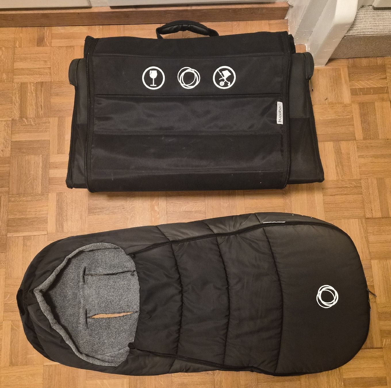 Bugaboo Poussette: Bugaboo Dragonfly bundle, black/grey – D'occasion à Schlieren par wol_yfz8 4