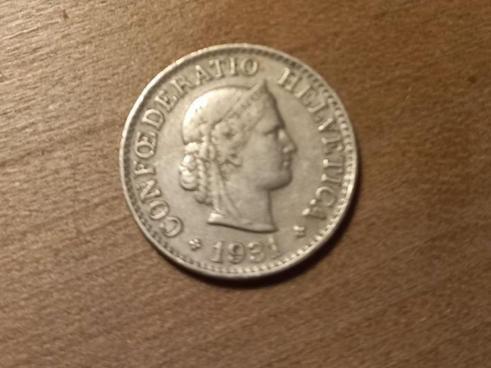 Tutti le monete: 10 Rappen 1931 – Usato da Zürich venduto da Hofzgee 1