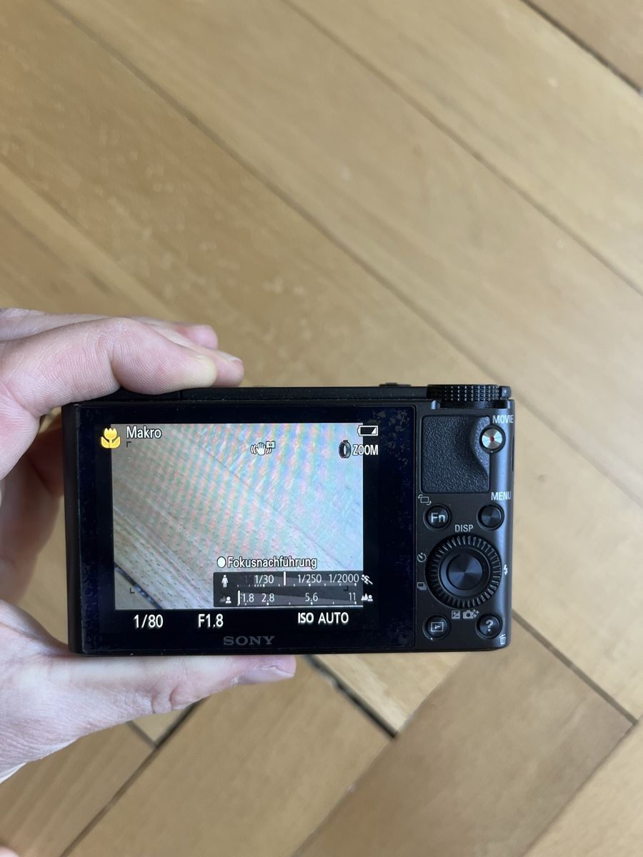 Sony Kamera: Sony DSC-RX100 – Gebraucht aus Zürich von srrrah 3