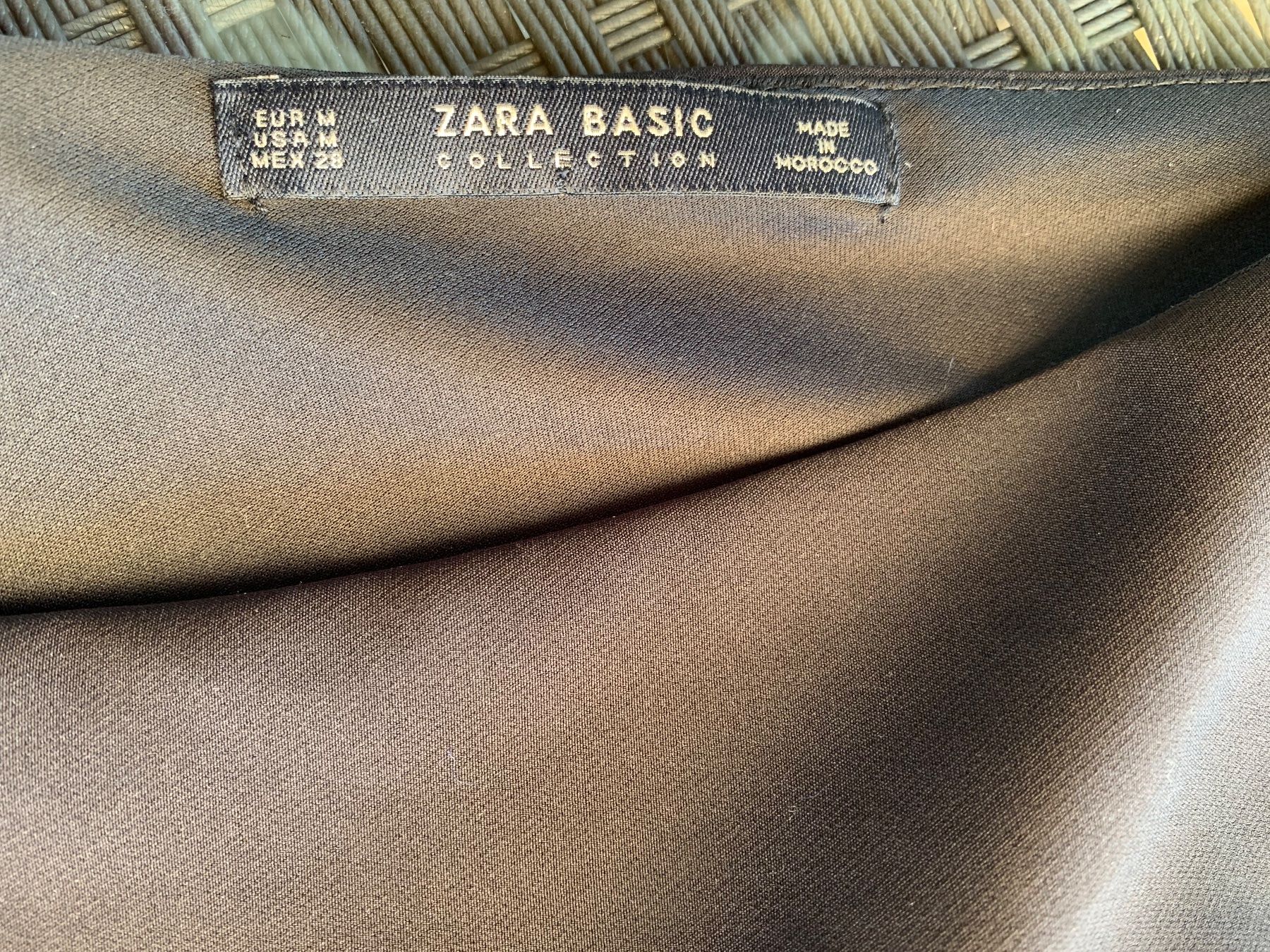 Zara Tops: schwarzes Top, festlich: Zara Basic, M – Gebraucht aus Meilen von Flockenwirbel 7