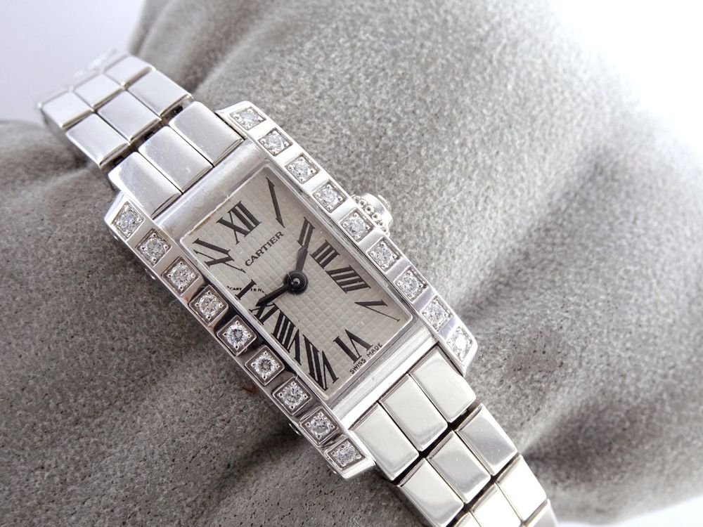 Uhr Tank Cartier Uhren Damen Gebraucht CARTIER TANK AMERICAINE 18K