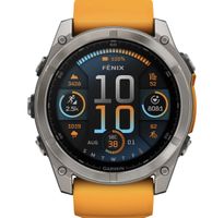 Neue Garmin Fenix 8-51mm AMOLED Sapp. Graphit Orange 08.2026
