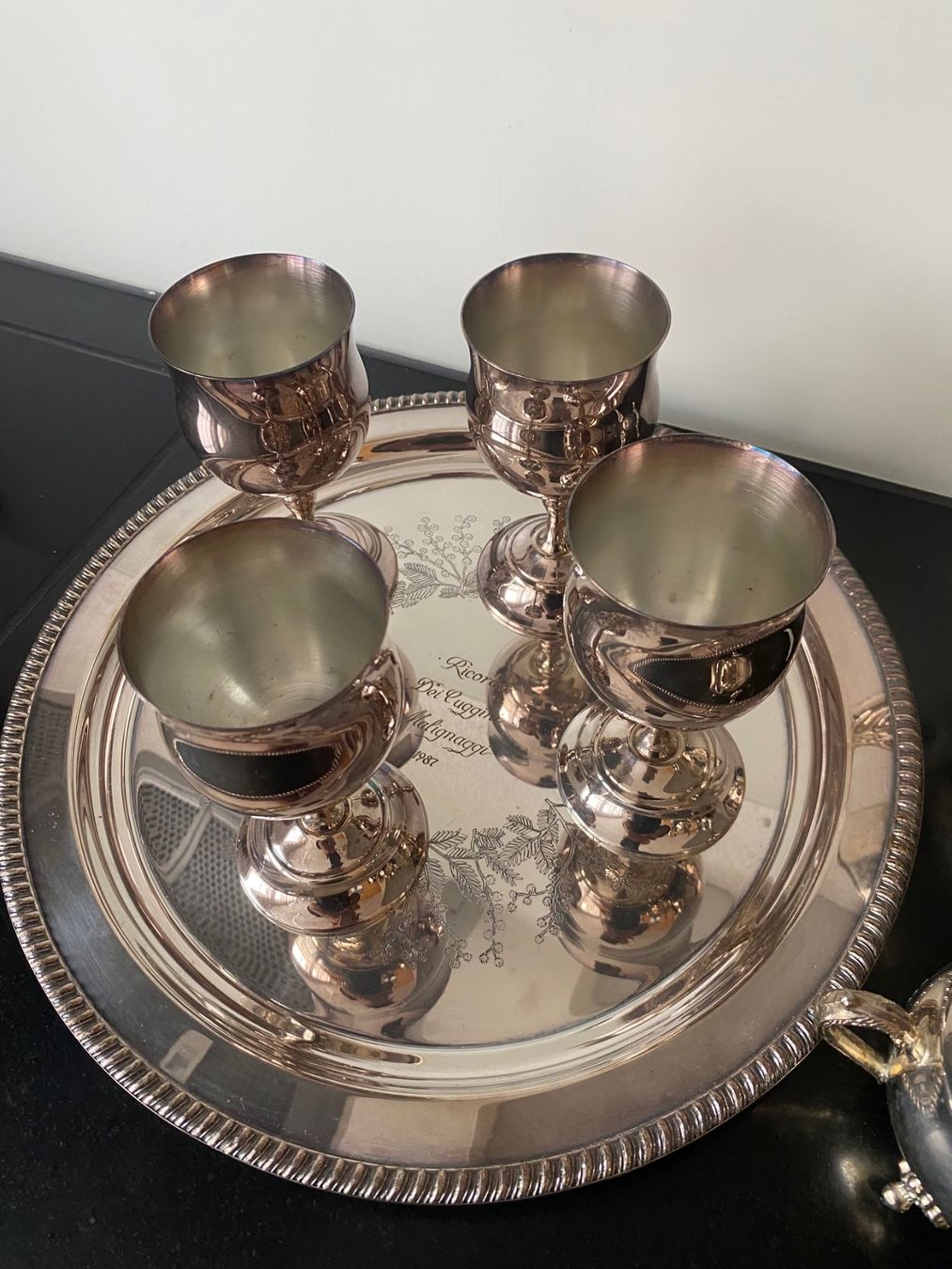 Services de table: Silber Kaffee-/Teeservice – D'occasion à Pfäffikon ZH par Alfetta82 3