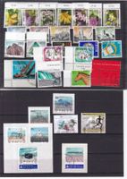 14 Grosse CH Briefmarken-Steckkarten, mit Jahresserie 2005