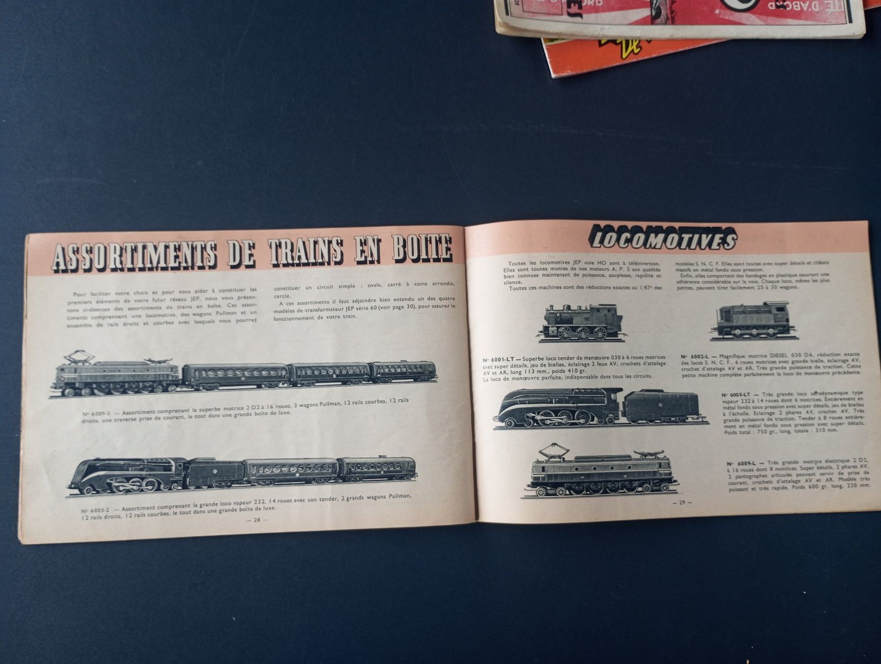 Modelleisenbahnen: 3 x catalogues JEP H0/0 – Gebraucht aus Fontaines NE von waterfoot 2