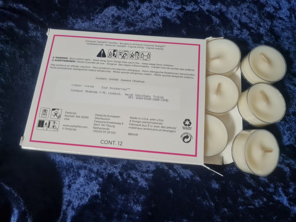 PartyLite - 12 Teelichter Eisfrüchte | Kaufen auf Ricardo