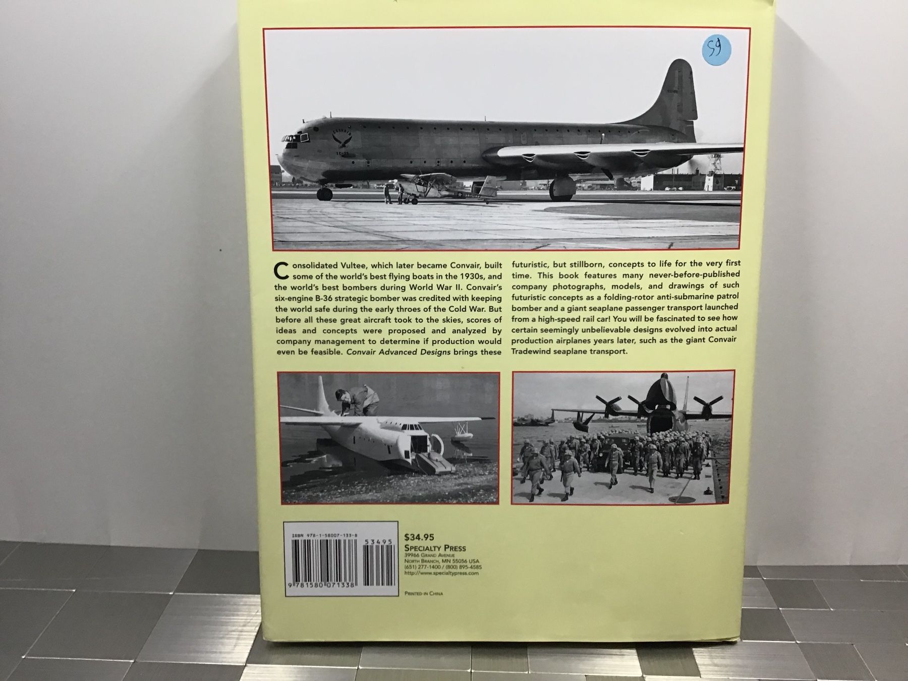 Libri: CONVAIR ADVANCED DESIGNS – Usato da Männedorf venduto da Spezial-Modelle 2