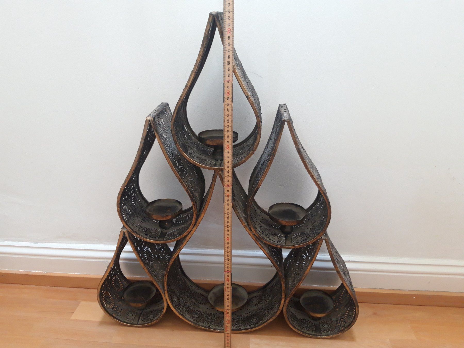 Bougeoirs: Kerzenhalter Kerzenständer Orient Boho Ethno Metall – Neuf (Voir description) à Feuerthalen par tanatha_st 4