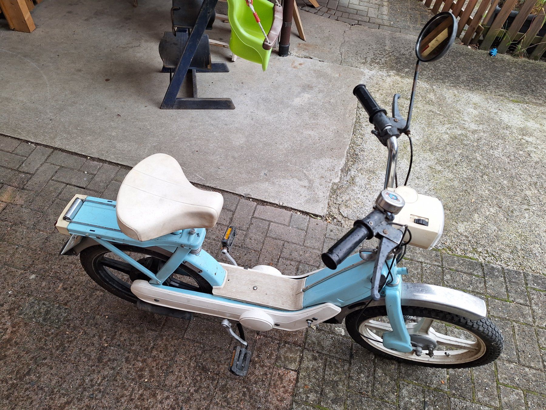Piaggio Ciclomotori: Schönes Piaggio Ciao, Türkis – Usato da Recherswil venduto da Toby.sk55