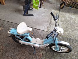 Schönes Piaggio Ciao, Türkis