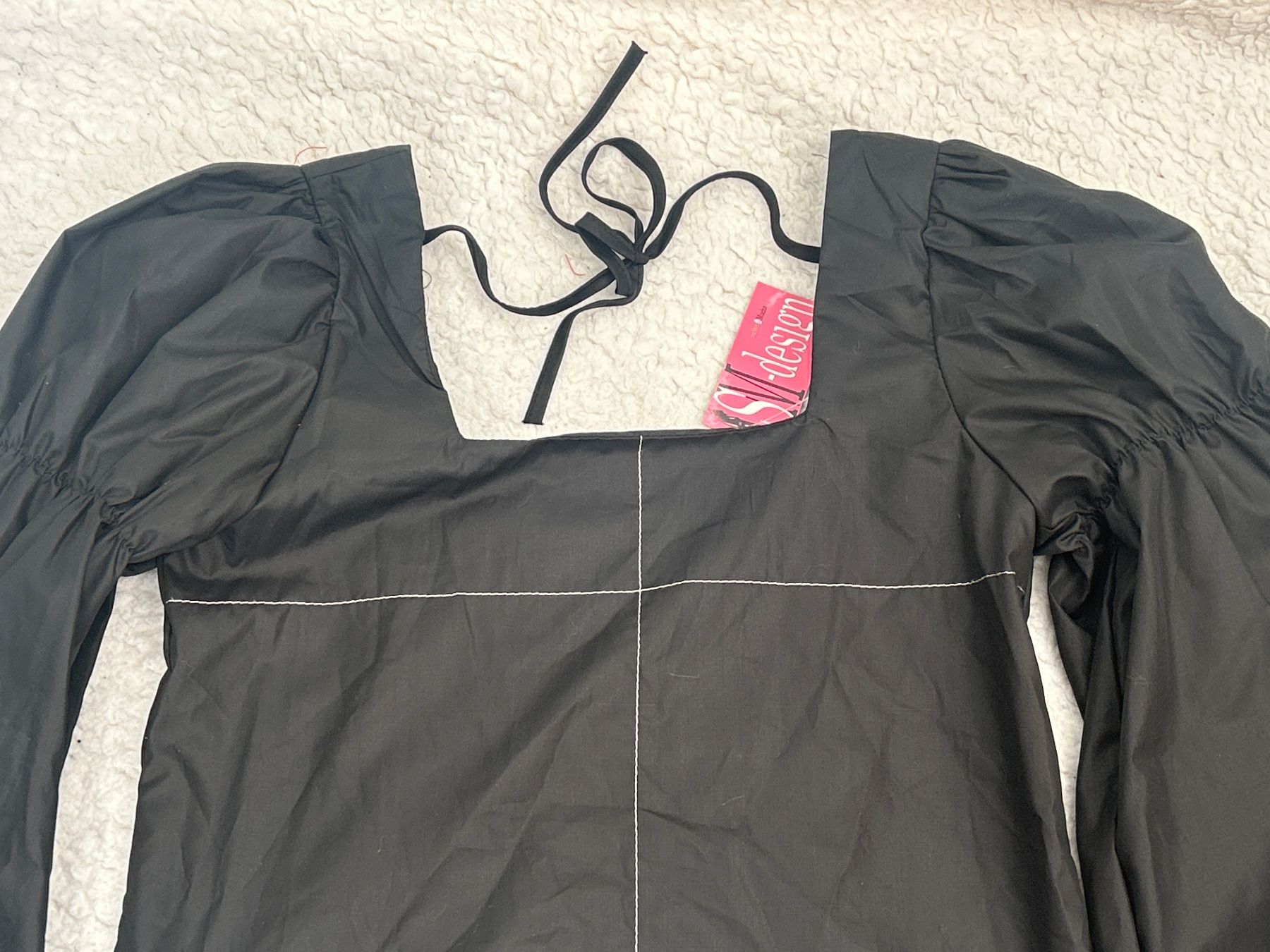 Blusen: Bluse mit Puffärmeln, schwarz Grösse S, NEU – Neu und originalverpackt aus Regensdorf von Spyke55 1