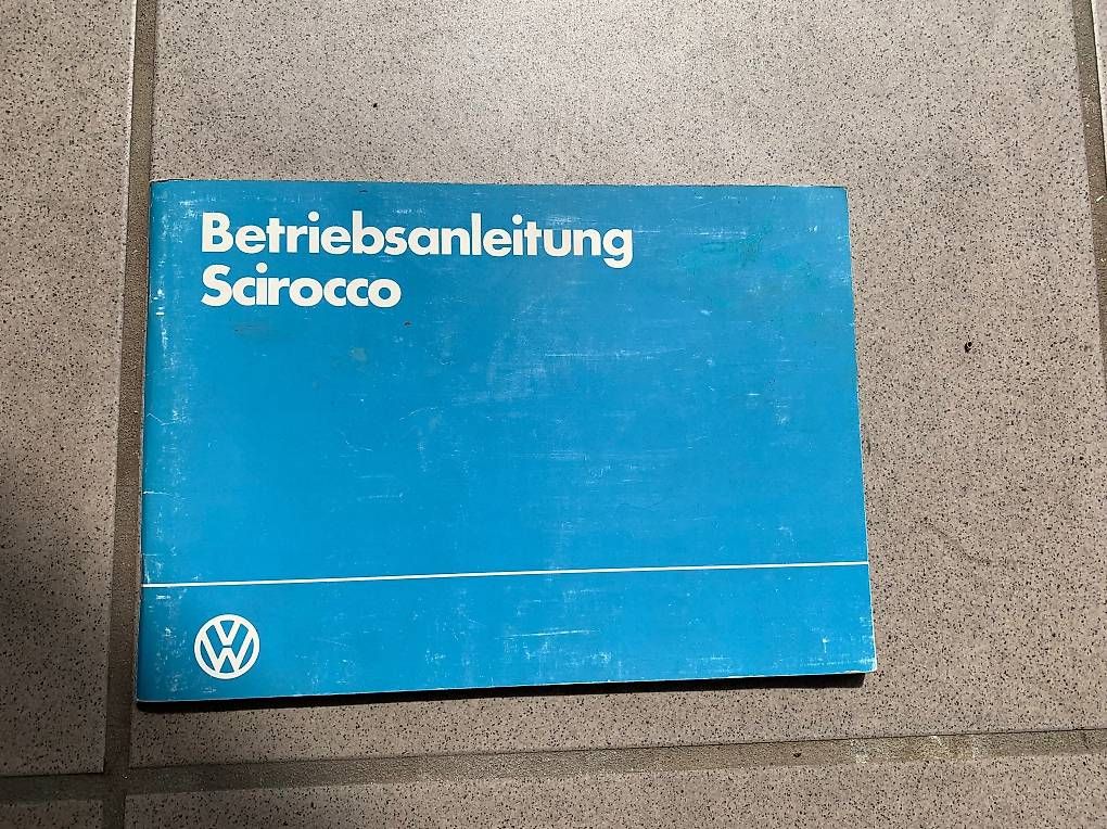 Tutti pezzi di ricambio auto: Betriebsanleitung VW Volkswagen Scirocco – Usato da Gränichen venduto da Xbertone