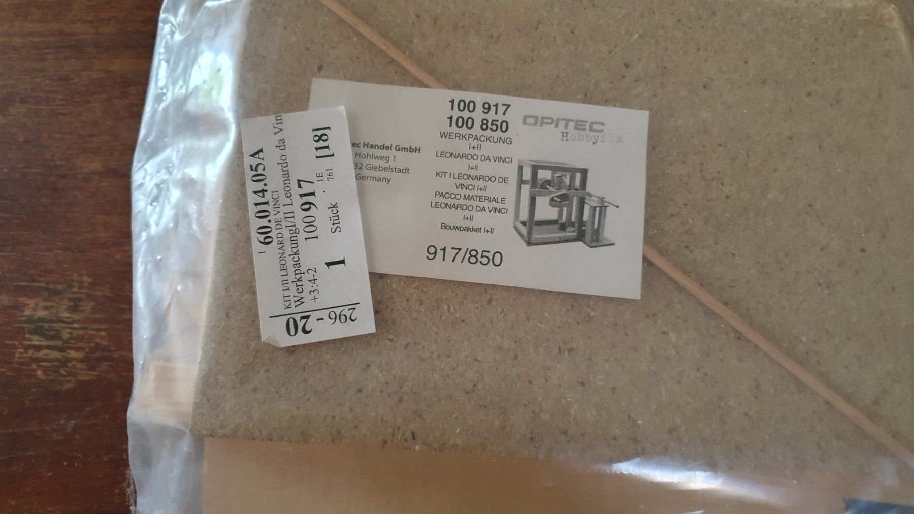 Kit di costruzioni: Maquette Léonard de Vinci – Nuovo e nell'imballaggio originale da Châtonnaye venduto da Kojak120