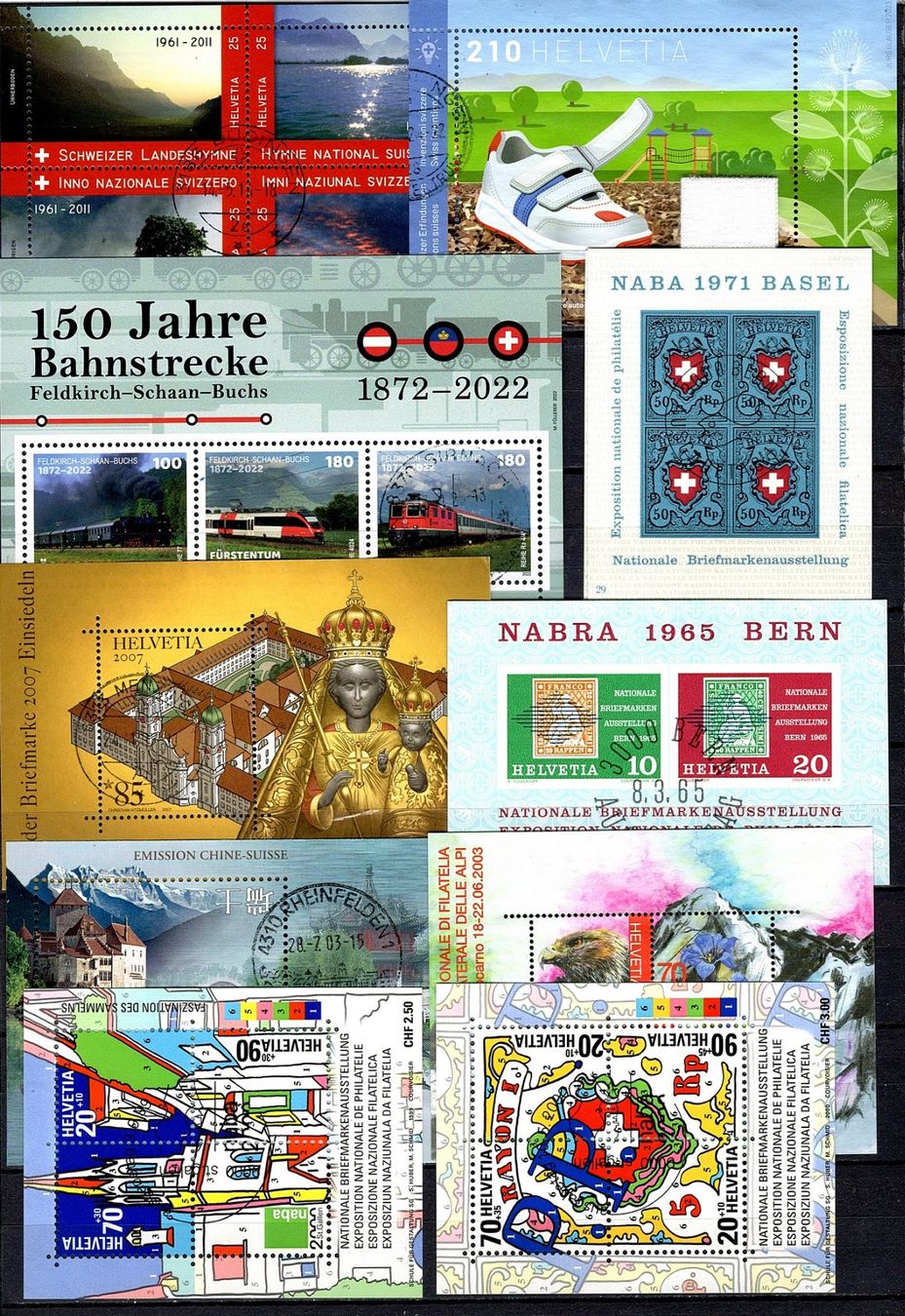 Tutti i francobolli: Blockausgaben (864) – Usato da Burgdorf venduto da blinky01