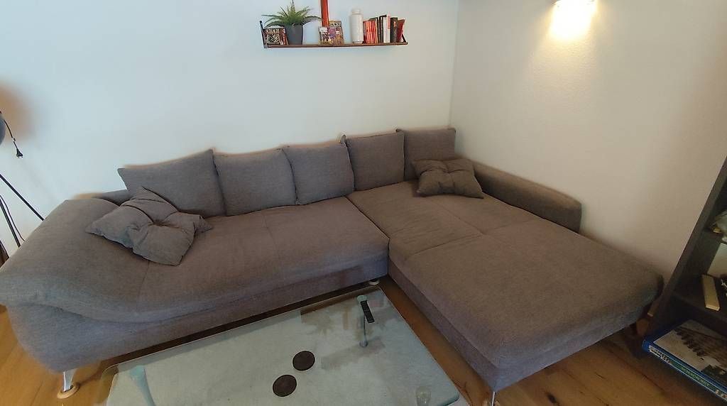 Divani: Grosses graues Ecksofa / Wohnlandschaft  3,50 m – Usato da Grabs venduto da sch_9t8p