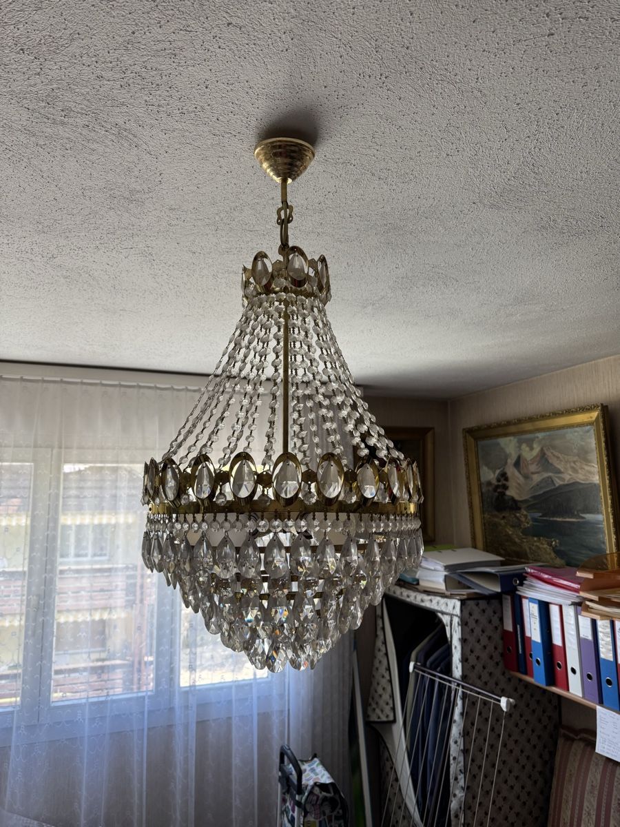 Lampadari & plafoniere: Kristall Leuchte ll – Usato da Tübach venduto da Tijera 1