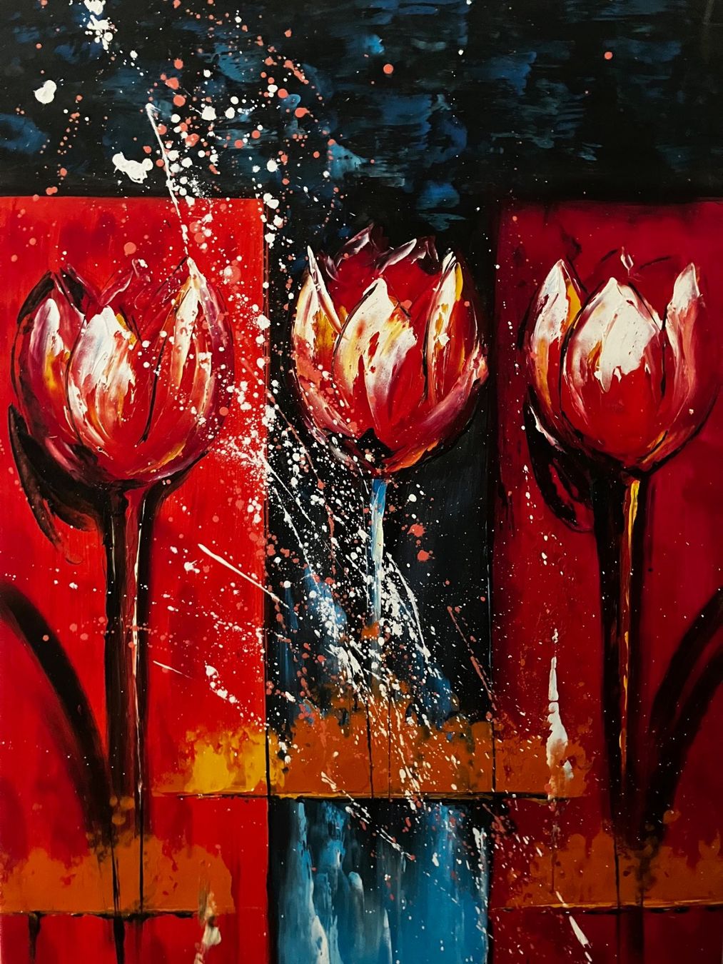 Dipinti: Original Gemälde 50x90 cm. – Usato da Belp venduto da gastroblau 1