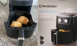 Kleine Heissluftfritteuse, Airfryer 2L, perfekt für Single