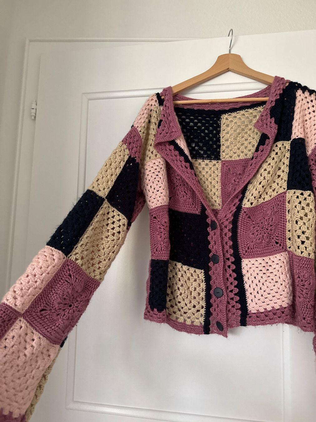 Gilets & Westen: Handmade Oversized Multicolor Cardigan 🌿 – Gebraucht aus Binningen von Sophiescloset 1