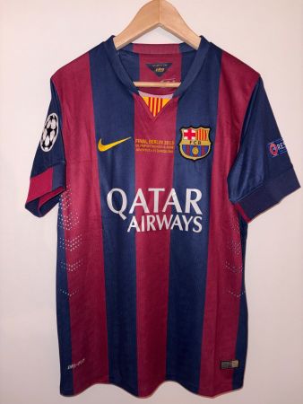 FC Barcelona Trikot Saison 14/15 Grösse M Messi 10 UCL Nike
