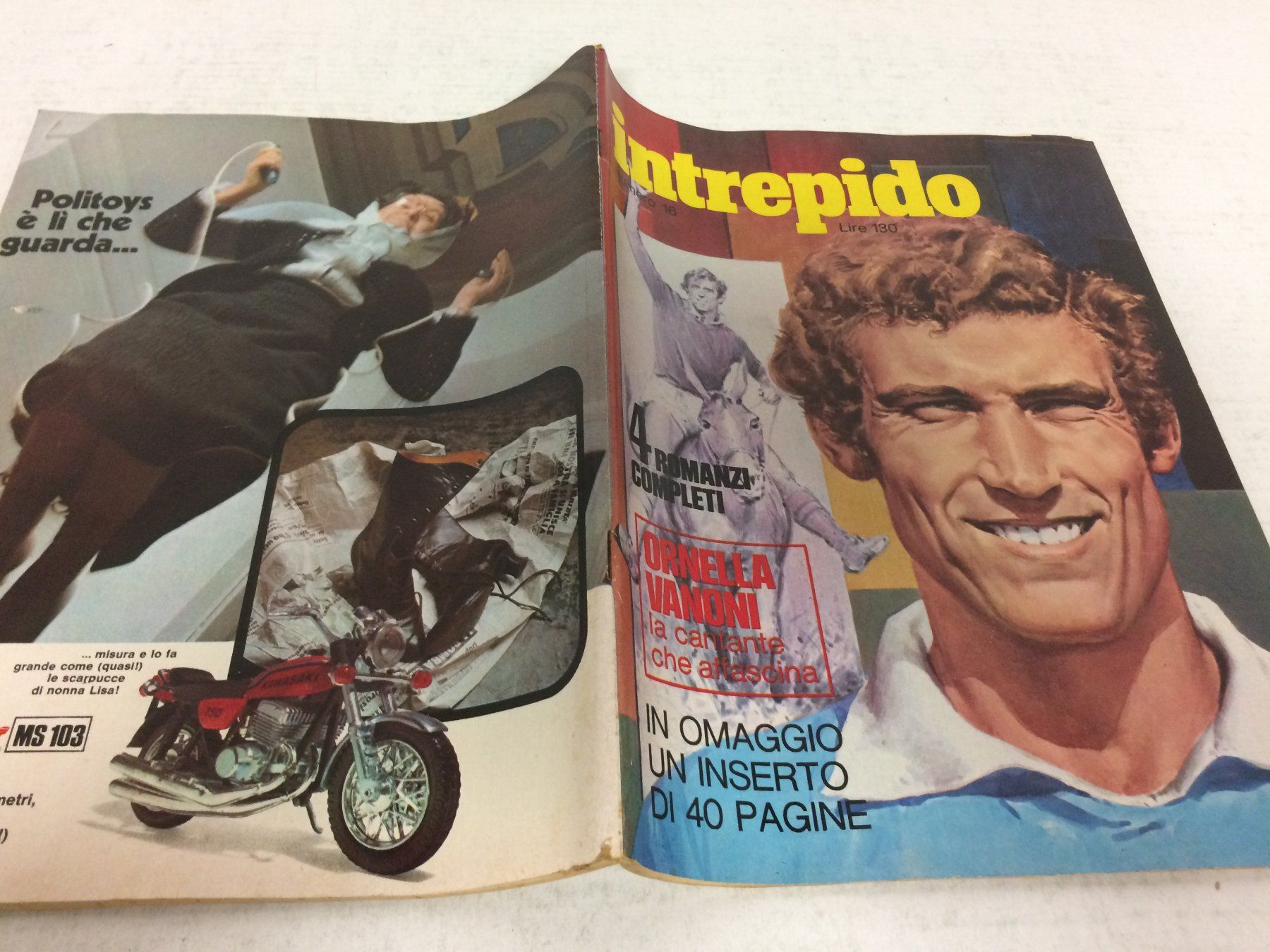 Riviste & Magazine: INTREPIDO # 16 1973 Damiani Vanoni lancia Beta Billy Bis – Usato da Vezia venduto da Aquarius_Age 4