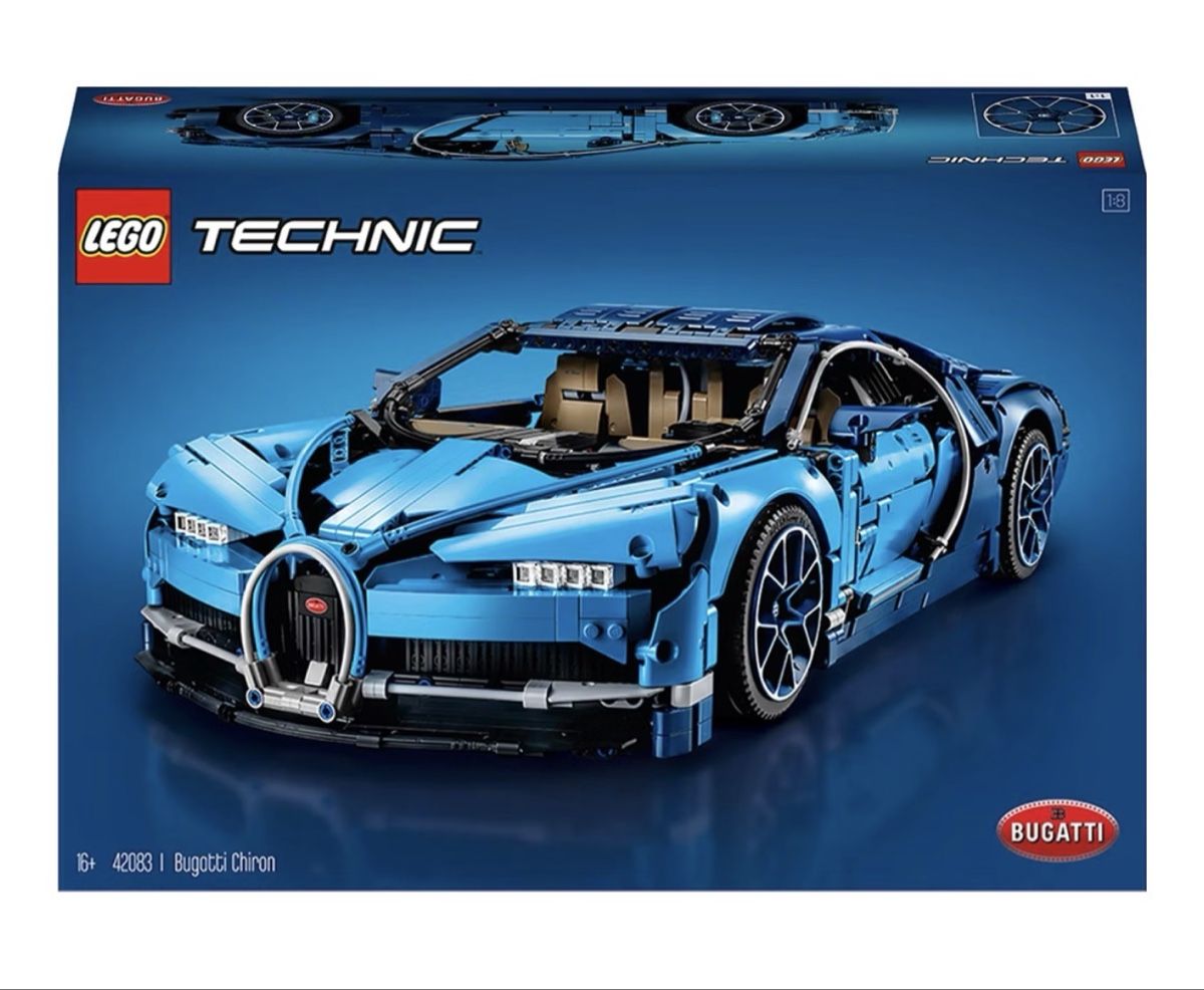 Lego Kit di costruzioni: LEGO Technic Bugatti Chiron 42083 Modellauto neu – Nuovo e nell'imballaggio originale da Hindelbank venduto da AmithapR