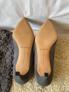 Manolo Blahnik Scarpe da donna: Manolo Blahnik Suede Pumps Dark Grey Size 37 – Nuovo (secondo la descrizione) da Bernhardzell venduto da Sunka0 6